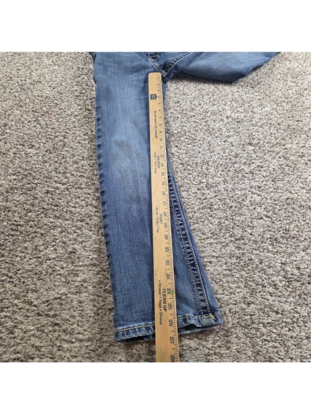 Wrangler 20X Jeans Boys 12 Bootcut Denim Dark Wash Read* - Picture 7 of 9